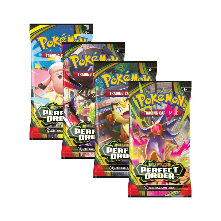 Pokemon TCG: Mega Evolution Perfect Order Boosters (Random 1 Pack)