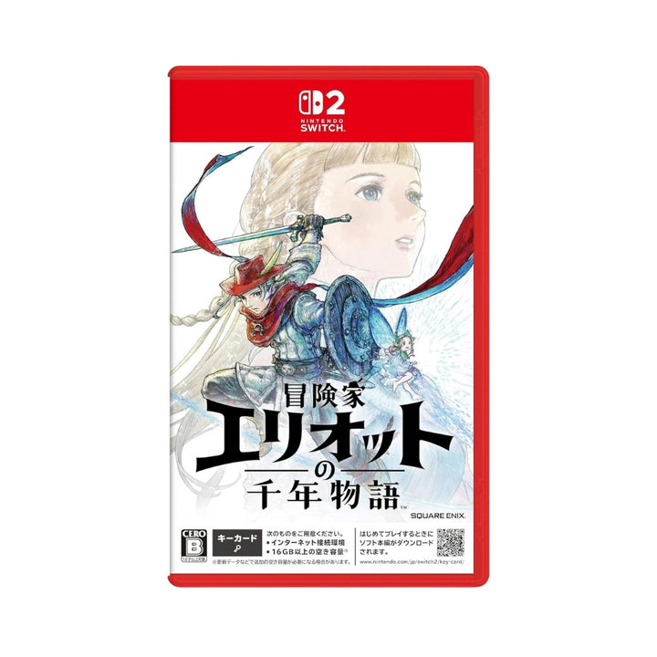 SW-2 THE ADVENTURES OF ELLIOT: THE MILLENIUM TALES [GAME KEYCARD][R2/JP][ENG]