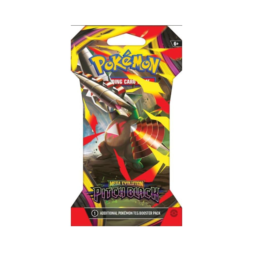 [PRE-ORDER 24 JULY 2026] POKEMON TCG MEGA EVOLUTION PITCH BLACK 1 SLEEVED [ENG] [การ์ดโปเกม่อน]