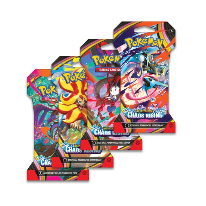 POKEMON TCG: MEGA EVOLUTION - CHAOS RISING [SLEEVED] [POKEMON TCG]