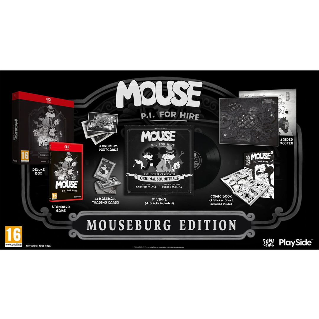 [PRE-ORDER 10 JUL 2026] SW-2 MOUSE PI FOR HIRE STANDARD/MOUSEBURG EDITION [GAME][R2/EUR][ENG]