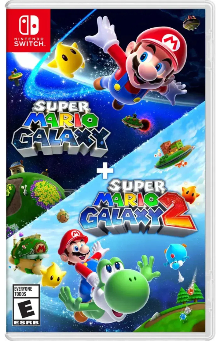 SWITCH SUPER MARIO GALAXY + SUPER MARIO GALAXY 2 [GAME][R1/USA][ENG]
