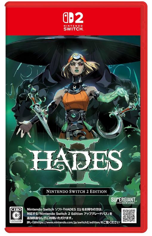 SW-2 HADES II NINTENDO SWITCH 2 EDITION [GAME][R2/JP][ENG]