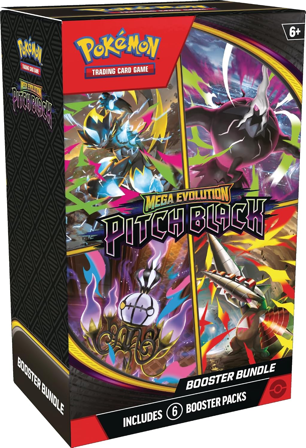 Pokémon TCG Pitch Black Booster Bundle 6 ซอง ภาพกล่องมุมซ้าย