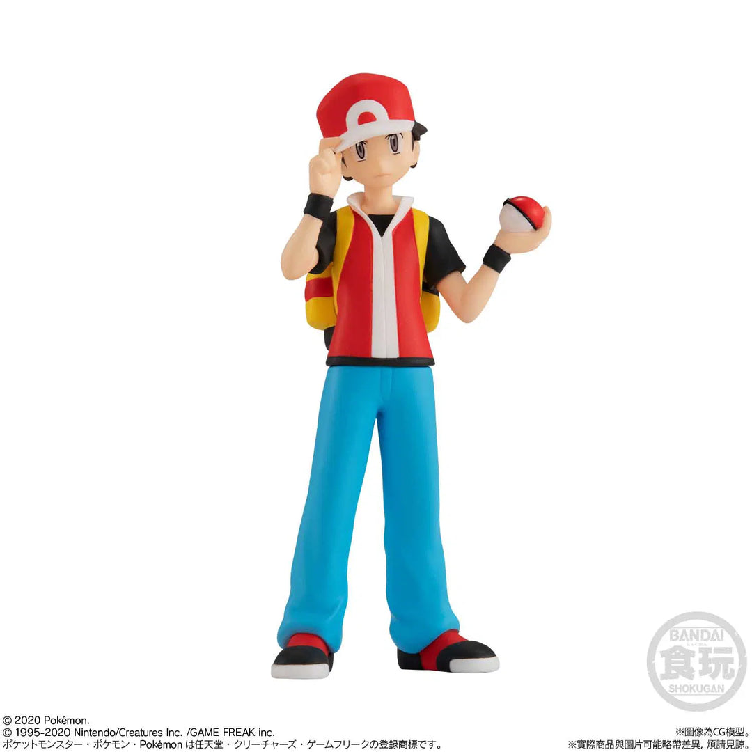 BANDAI POKEMON SCALE WORLD KANTO RED &amp; SNORLAX &amp; POKEMON FLUTE [COLLECTIBLE]